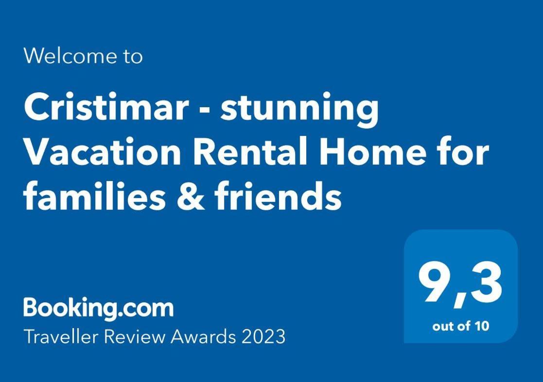 Cristimar - Stunning Vacation Rental Home For Families & Friends 로스크리스티아노스 외부 사진