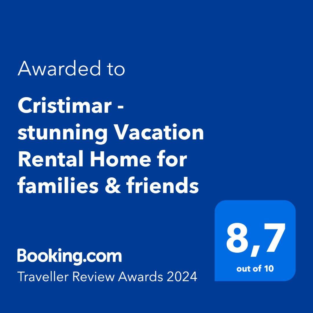 Cristimar - Stunning Vacation Rental Home For Families & Friends 로스크리스티아노스 외부 사진